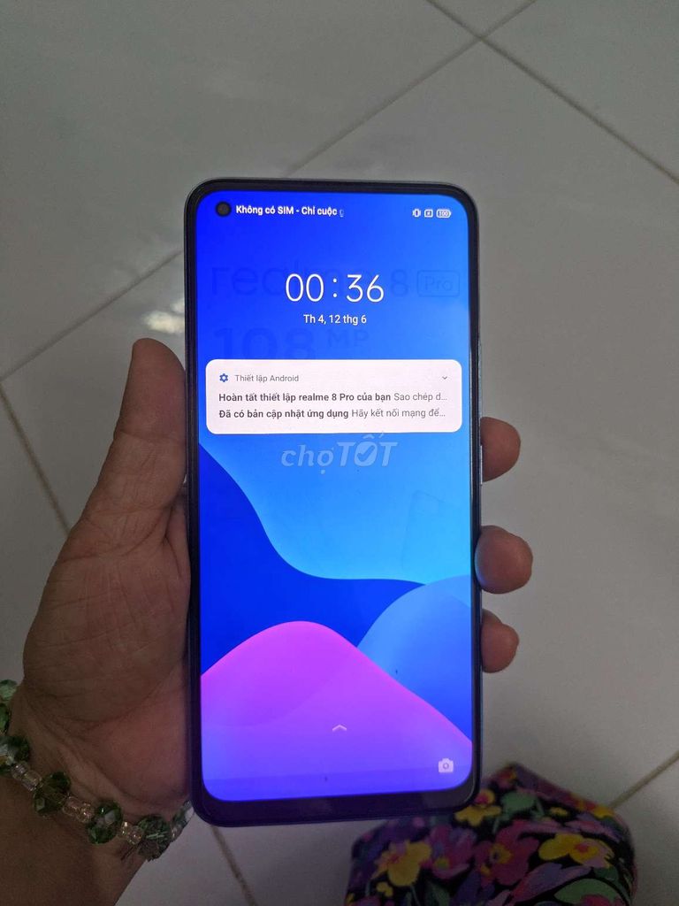 Realme 8 pro zin full mượt có gl