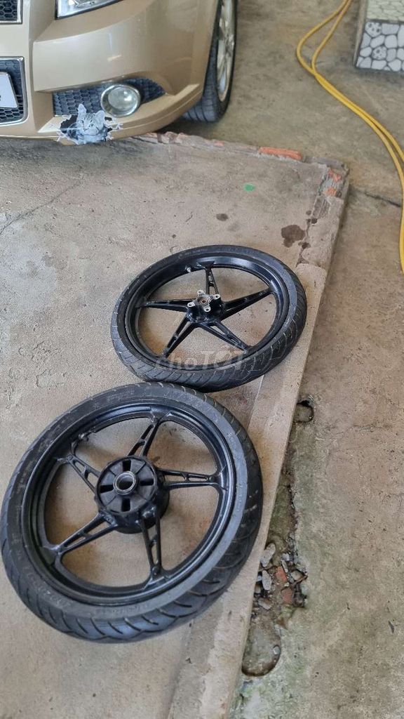 Cặp mâm sirius xăng cơ , bánh đĩa. Mua bán Phụ tùng xe tại Huyện Thủ Thừa Long An được đăng bởi Lúa Miền Tây hình 4