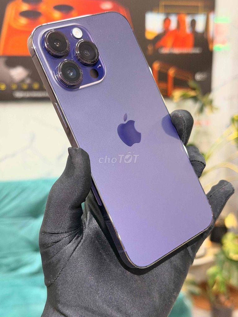 iPhone 14 Pro Max 128GB Tím Quốc tế. Mua bán Điện thoại tại Thành phố Vũng Tàu Bà Rịa - Vũng Tàu được đăng bởi Monkey Apple hình 1