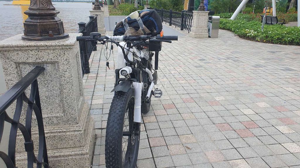 Xe đạp trợ lực điện Thép cacbon Đen trắng. Mua bán Xe điện tại Quận Ba Đình Hà Nội được đăng bởi Trung hình 3