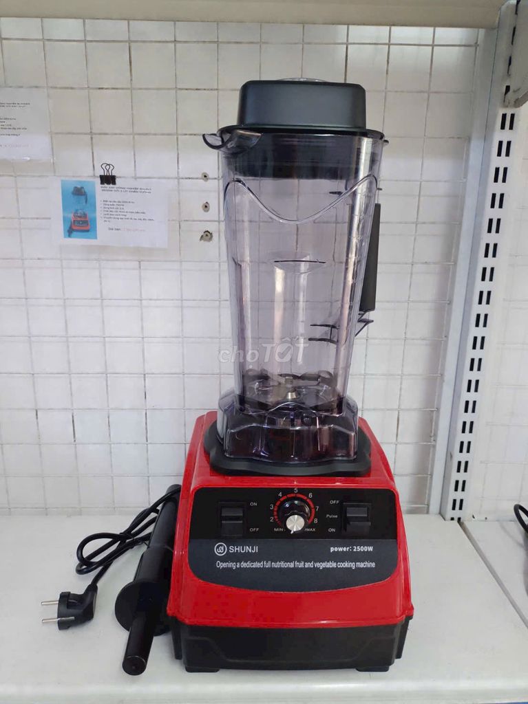 Máy xay công nghiệp Shunji 2500W cối xay 3 lít . Mua bán Bếp, lò, đồ điện nhà bếp tại Quận Bình Thạnh Tp Hồ Chí Minh được đăng bởi Cửa hàng Ngân Phương hình 1