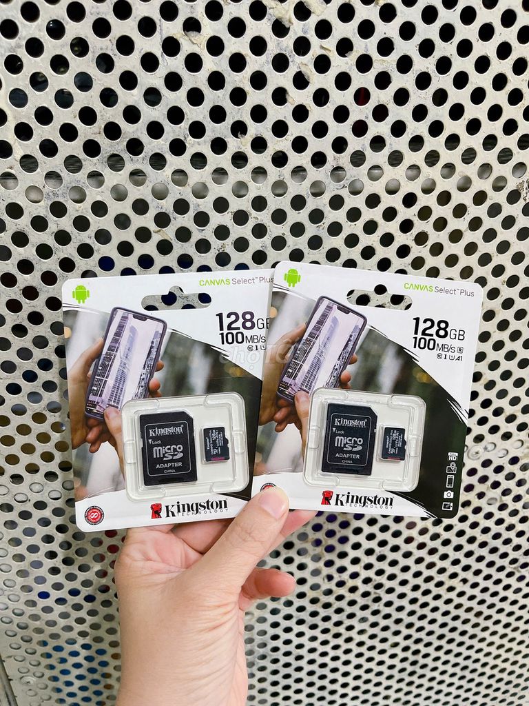 Thẻ nhớ Kingston Canvas Select Plus 128GB. Mua bán Phụ kiện (Màn hình, Chuột...) tại Quận Tân Phú Tp Hồ Chí Minh được đăng bởi Camera năng lượng mặt trời hình 1