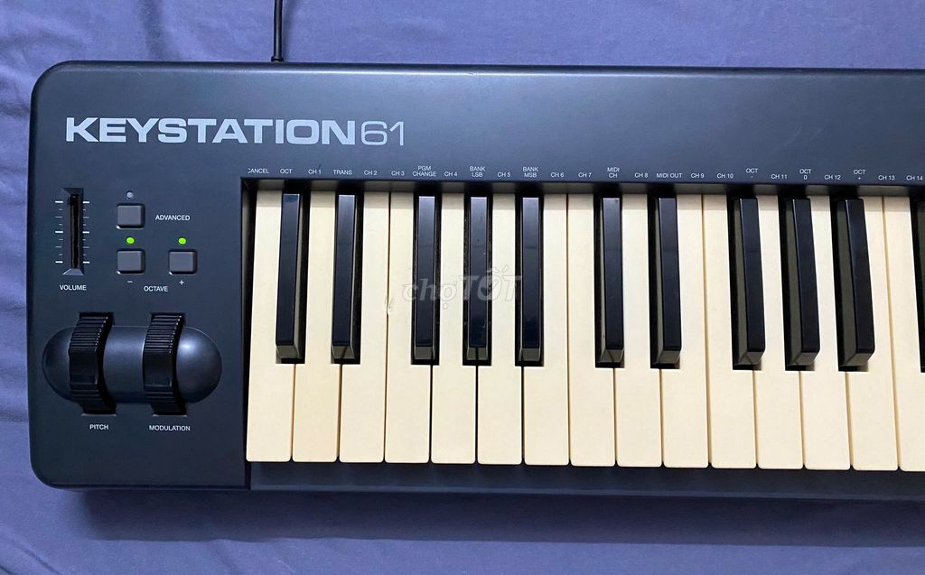 Đàn phím điện tử M-Audio Keystation 61 Đen. Mua bán Nhạc cụ tại Thị xã Vĩnh Châu Sóc Trăng được đăng bởi Hoàng Thên Lâm hình 1
