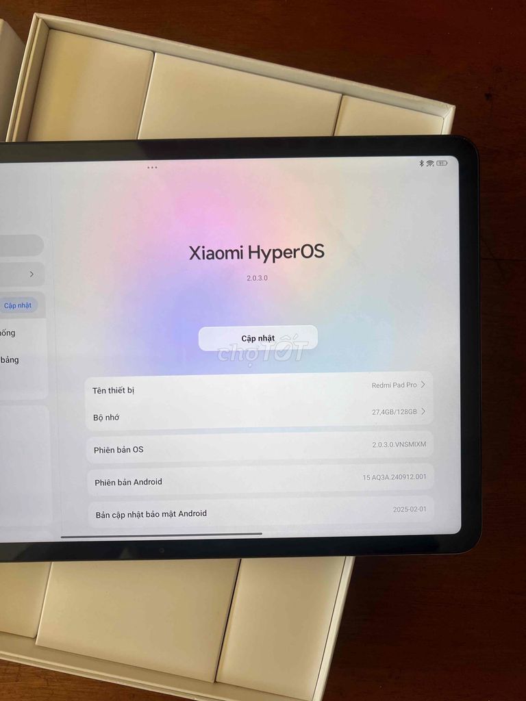 Xiaomi Redmi Pad Pro 6+2/128GB Xám đẹp zin. Mua bán Máy tính bảng tại Thành phố Thuận An Bình Dương được đăng bởi nguyen hai hình 1