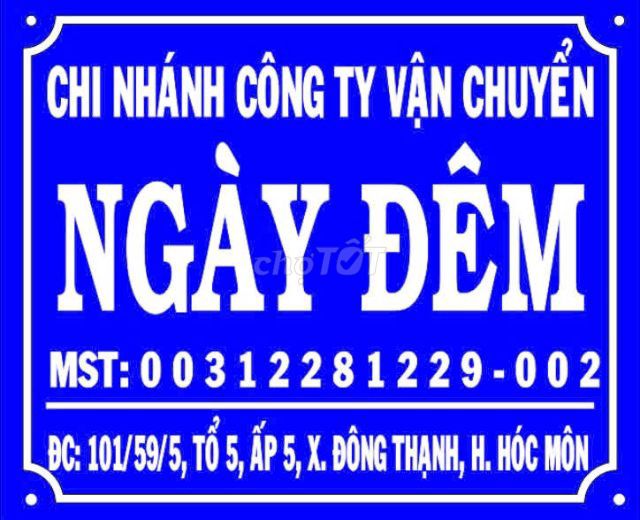 VẬN CHUYỂN NGÀY ĐÊM TUYỂN NV giao hàng