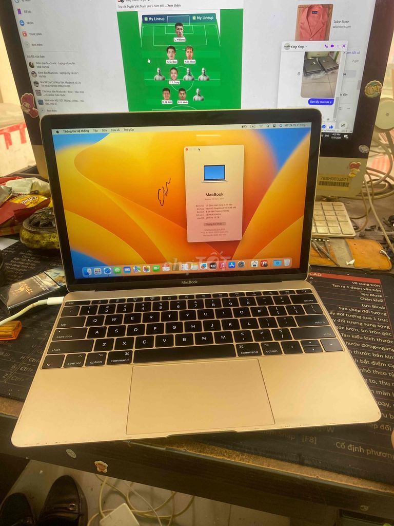 Macbook Retina 2017 i5 12.5 inch 8GB/512GB S. Mua bán Laptop tại Quận Hoàng Mai Hà Nội được đăng bởi Mac98 hình 1