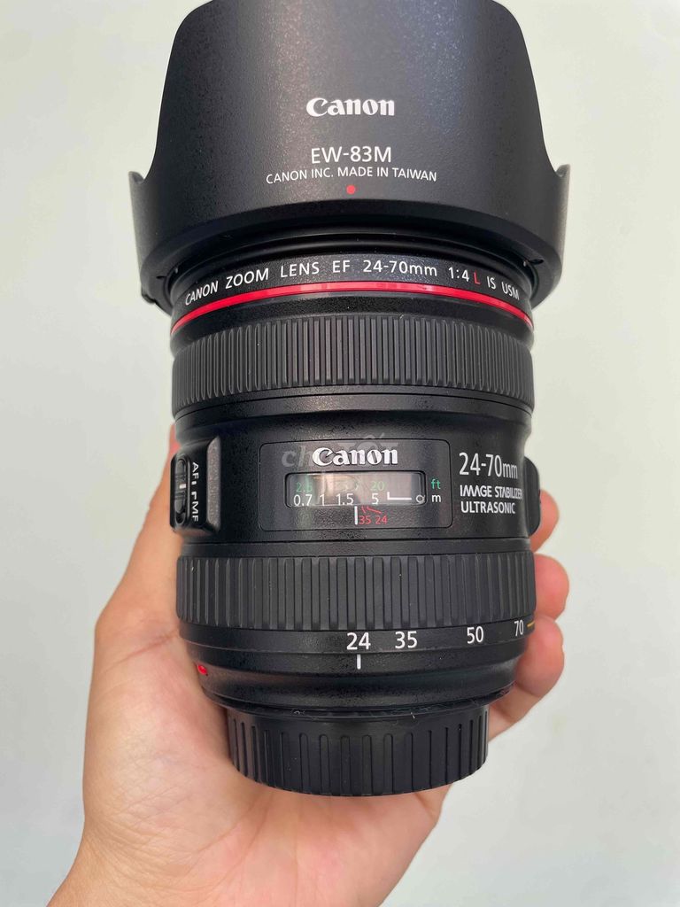 Ống kính Canon 24-70mm f4 IS. Mua bán Máy ảnh, Máy quay tại Quận 3 Tp Hồ Chí Minh được đăng bởi huonglan Nguyễn  hình 1