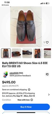 bally BRENT / giá hãng trên dưới 13tr. Mua bán Giày dép tại Huyện Chương Mỹ Hà Nội được đăng bởi Nguyễn Huy Huỳnh