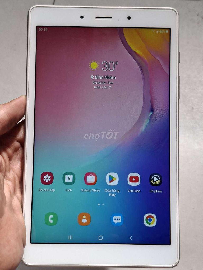 Samsung Tab A8 2019 Bạc. Mua bán Máy tính bảng tại Thành phố Thuận An Bình Dương được đăng bởi Trọng Công hình 1