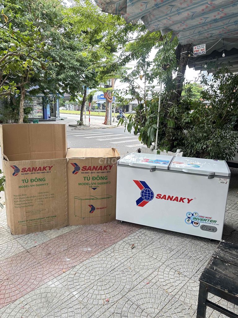 Tủ đông Sanaky VH-5699HY3 // 410l. Mua bán Tủ lạnh tại Quận Cẩm Lệ Đà Nẵng được đăng bởi Điện máy thanh lý  hình 1
