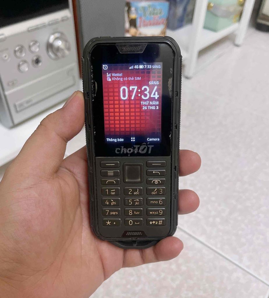 Nokia 800 Tough Đen Đã qua sử dụng. Mua bán Điện thoại tại Quận Tân Bình Tp Hồ Chí Minh được đăng bởi Tom hình 1