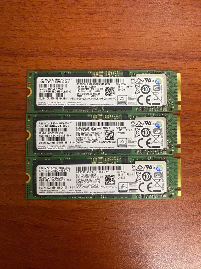 SSD Samsung 256G NVME M2 Bóc máy. Mua bán Linh kiện (RAM, Card...) tại Huyện Đắk Mil Đắk Nông được đăng bởi Nguyễn Đăng Hùng hình 1