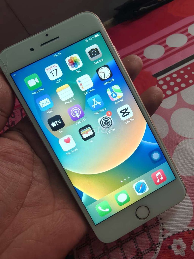 Apple iPhone 8 Plus 64GB Vàng đồng Đã sử dụng. Mua bán Điện thoại tại Huyện Nhơn Trạch Đồng Nai được đăng bởi  gl trao đổi  hình 1