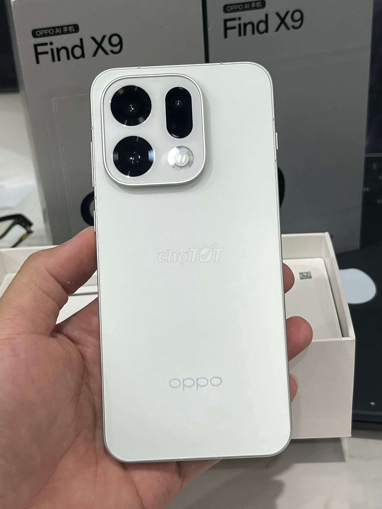 Oppo Find X9 256GB Trắng Đã sử dụng. Mua bán Điện thoại tại Quận Ninh Kiều Cần Thơ được đăng bởi MHV hình 1
