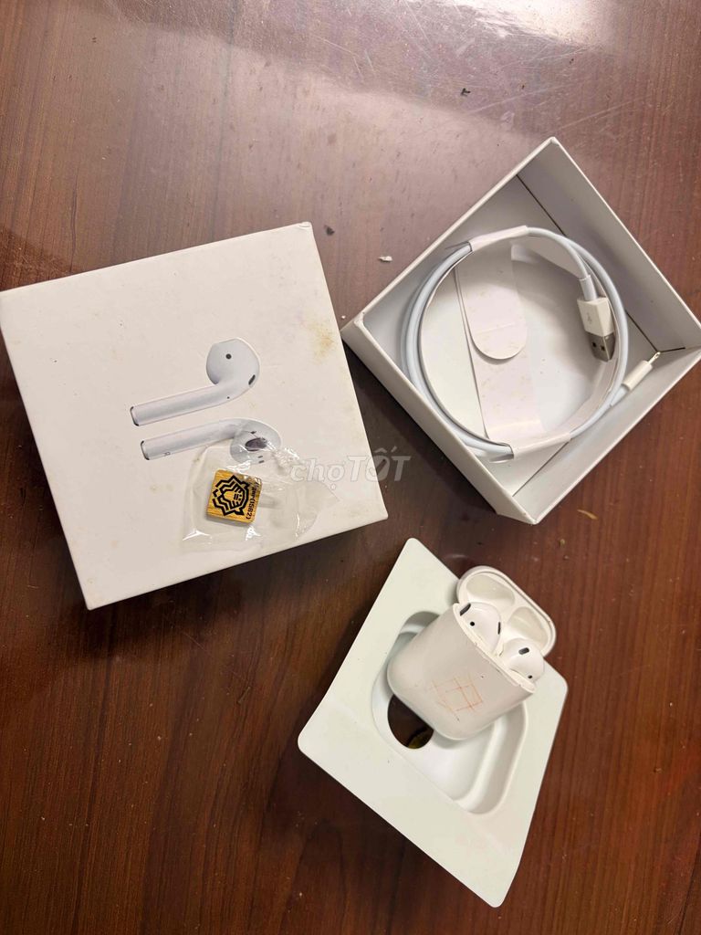 Tai phone Hổ Vằn Ap2 chai pin bán xác Airpod 2. Mua bán Tivi, Âm thanh tại Quận 4 Tp Hồ Chí Minh được đăng bởi Chung hình 1