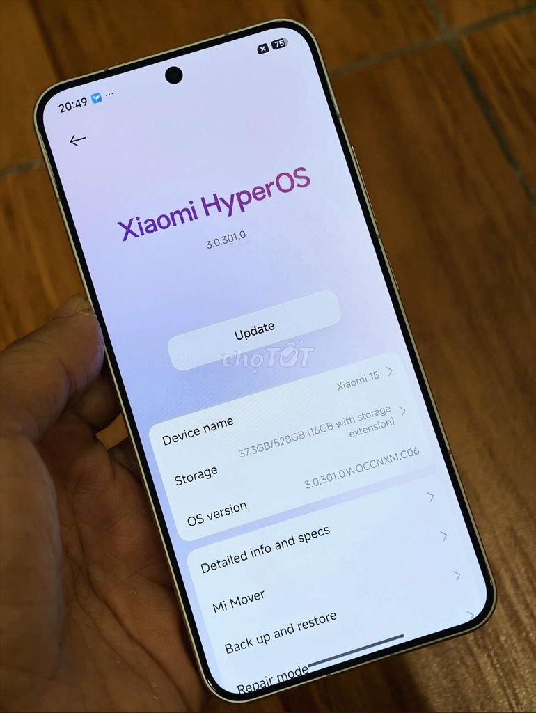 Xiaomi 15 5G 512GB bạc. Mua bán Điện thoại tại Quận Gò Vấp Tp Hồ Chí Minh được đăng bởi Xiaowu hình 1