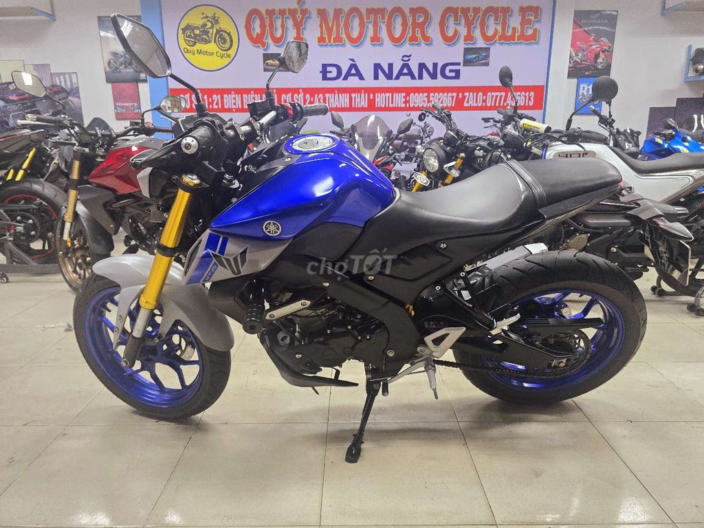 Yamaha MT15 2021 Xanh dương 9200km. Mua bán Xe máy tại Quận Thanh Khê Đà Nẵng được đăng bởi Quý Moto Cycle 21 điện biên phủ Đà Nẵng hình 3