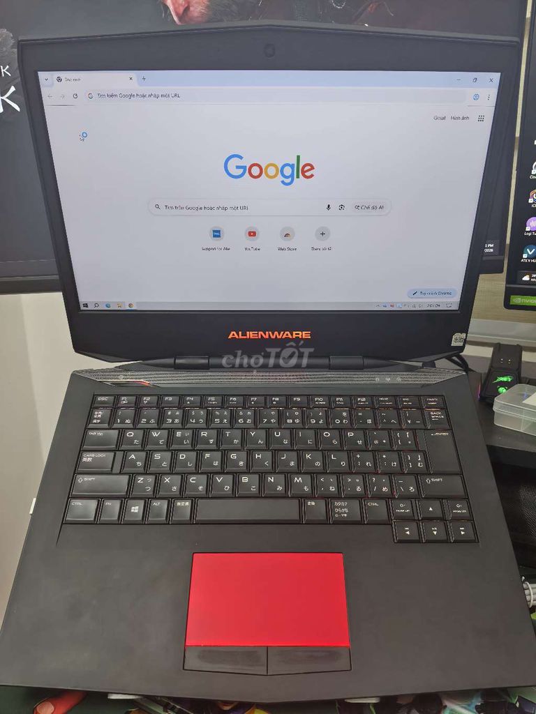 Alienware 14 i7 4710MQ 16GB/1T Đen. Mua bán Laptop tại Quận Hoàng Mai Hà Nội được đăng bởi Saitama123 hình 1