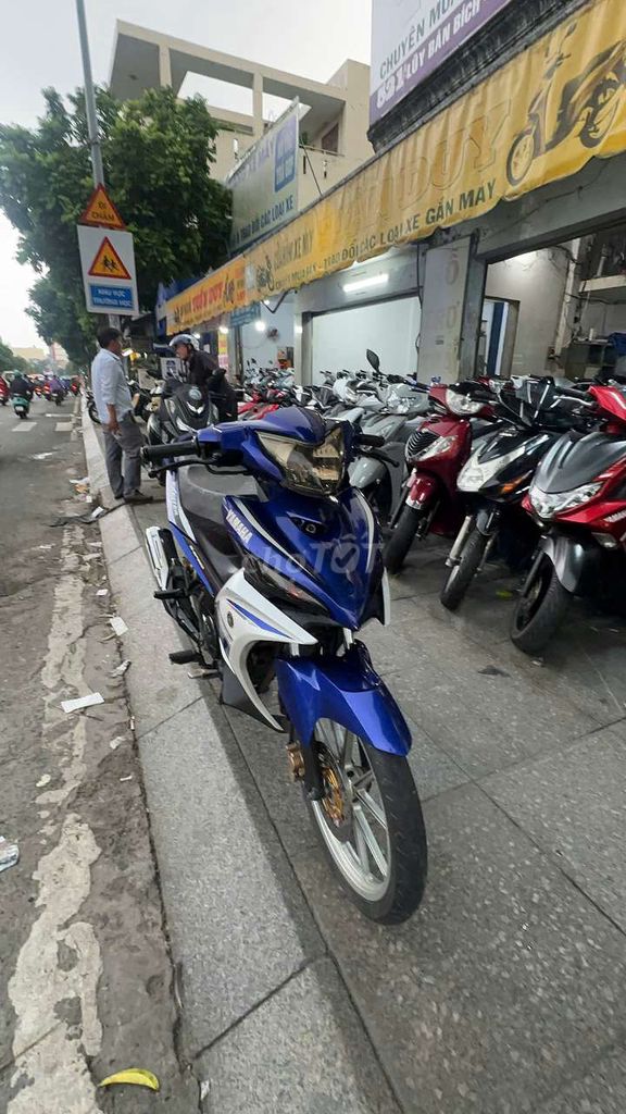 Yamaha Exciter 135 2014, синий, белый, б/у