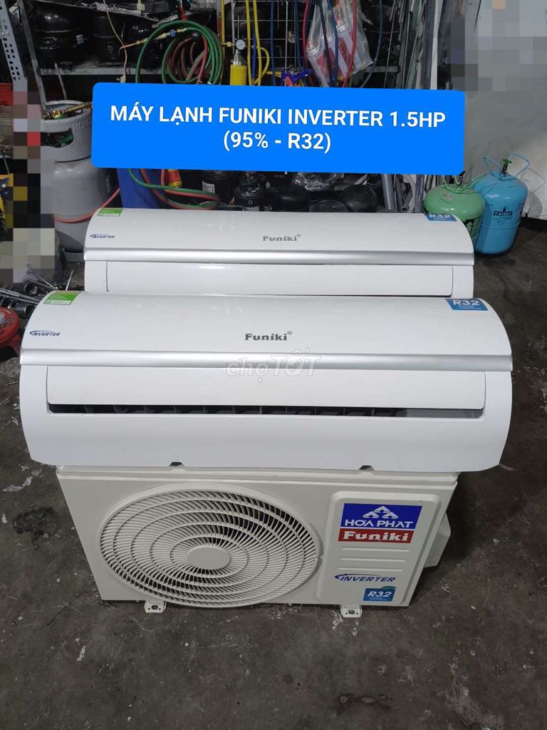 Máy Lạnh Funiki Inveter 1.5HP (95%). SL: 2Bộ