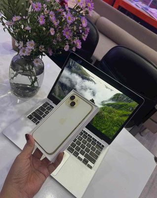iphone 15 -256gb vàng qtế mỹ pin95 zin áp suất