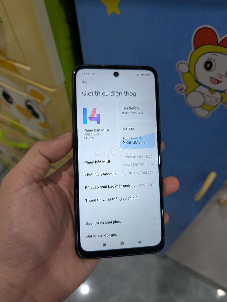 Xiaomi Redmi Note 10 JE. Mua bán Điện thoại tại Thành phố Biên Hòa Đồng Nai được đăng bởi hung hình 1