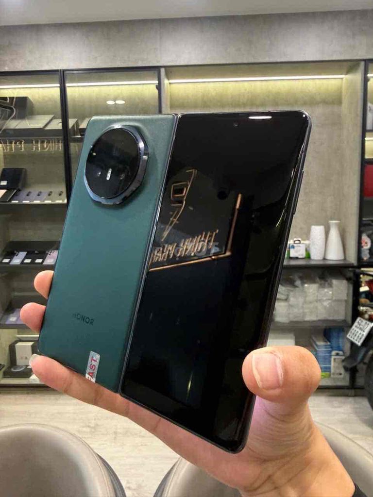 Honor Magic V3 12/512GB Xanh Green Nội Địa LikeNew. Mua bán Điện thoại tại Quận 8 Tp Hồ Chí Minh được đăng bởi CA REM BÁN TÁO hình 1