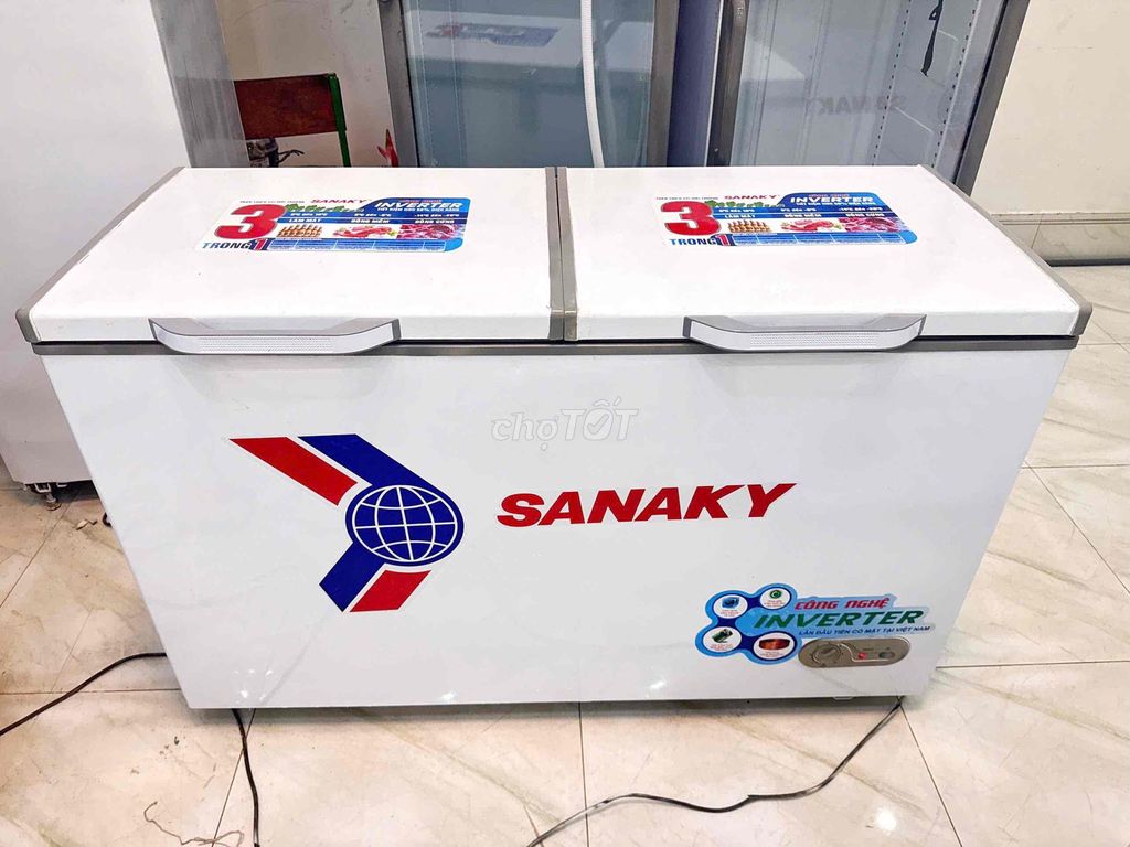 TỦ ĐÔNG SANAKY 360L TIẾT KIỆM ĐIỆN - LẠNH SÂU - DÀ. Mua bán Tủ lạnh tại Quận Ninh Kiều Cần Thơ được đăng bởi Điện máy giá rẻ CẦN THƠ hình 1