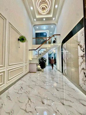Nhà mới đẹp 4*25m 3lầu 5pn6wc 1/ phan văn hớn bà điểm