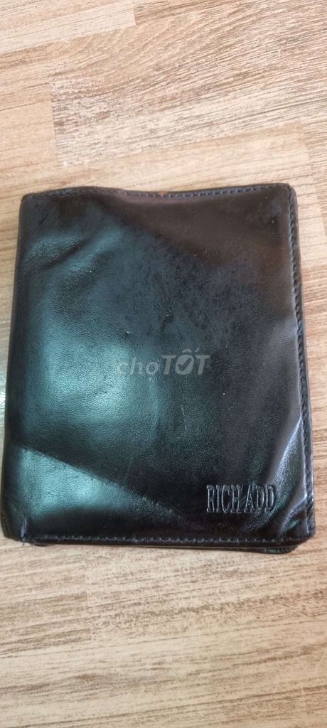Ví Nam RICHADD Da thật Đen 12x9.5. Mua bán Túi xách tại Thành phố Nha Trang Khánh Hòa được đăng bởi Đồ Secondhand hình 1