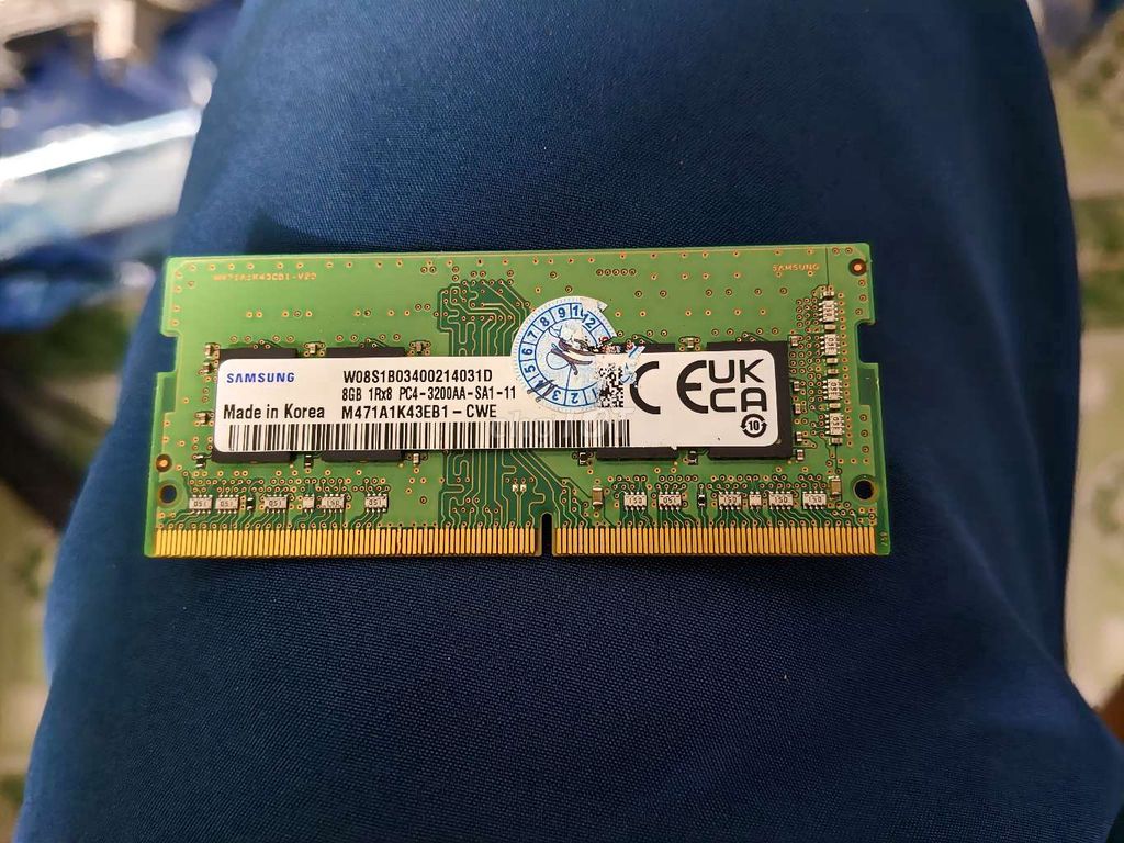 Bán ram Laptop Samsung 8GB DDR4 3200MHz Chính hãng. Mua bán Linh kiện (RAM, Card...) tại Quận Lê Chân Hải Phòng được đăng bởi Việt hình 1