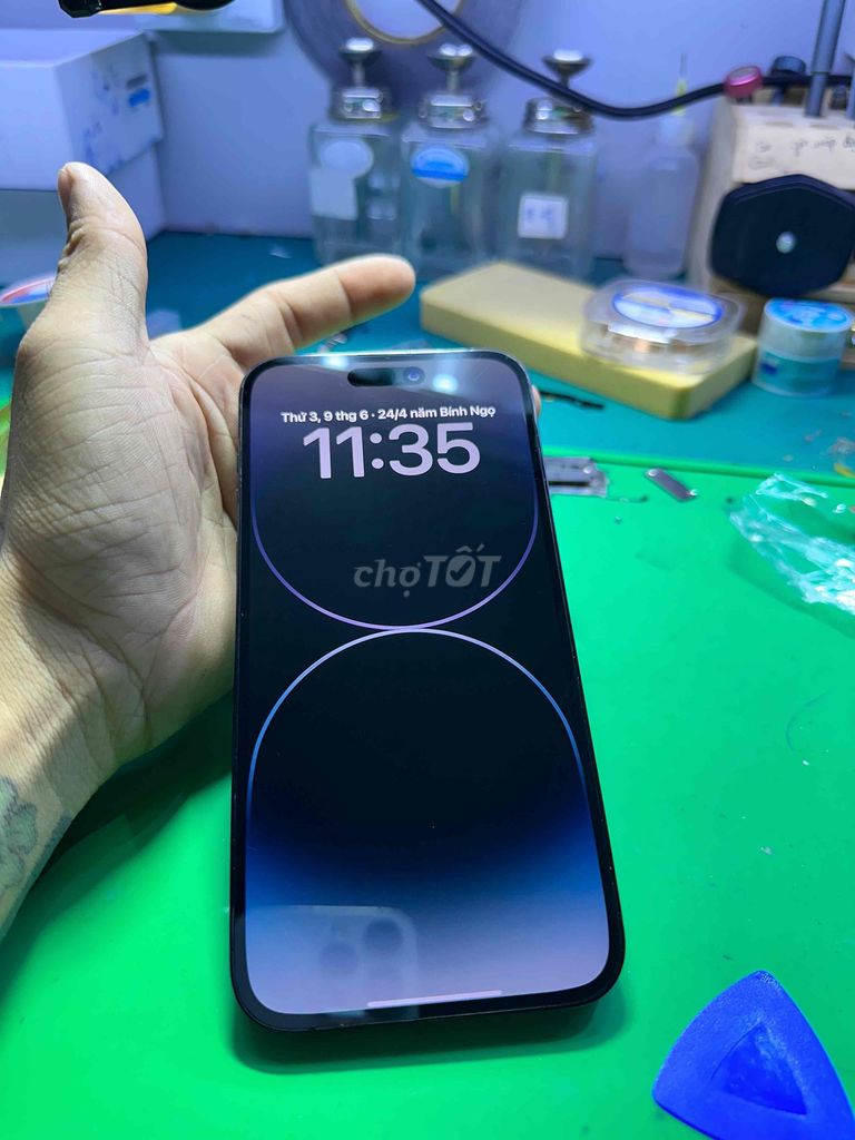 iPhone 14 Pro Max 256GB Đen. Mua bán Điện thoại tại Quận 11 Tp Hồ Chí Minh được đăng bởi Gin mobile store hình 1