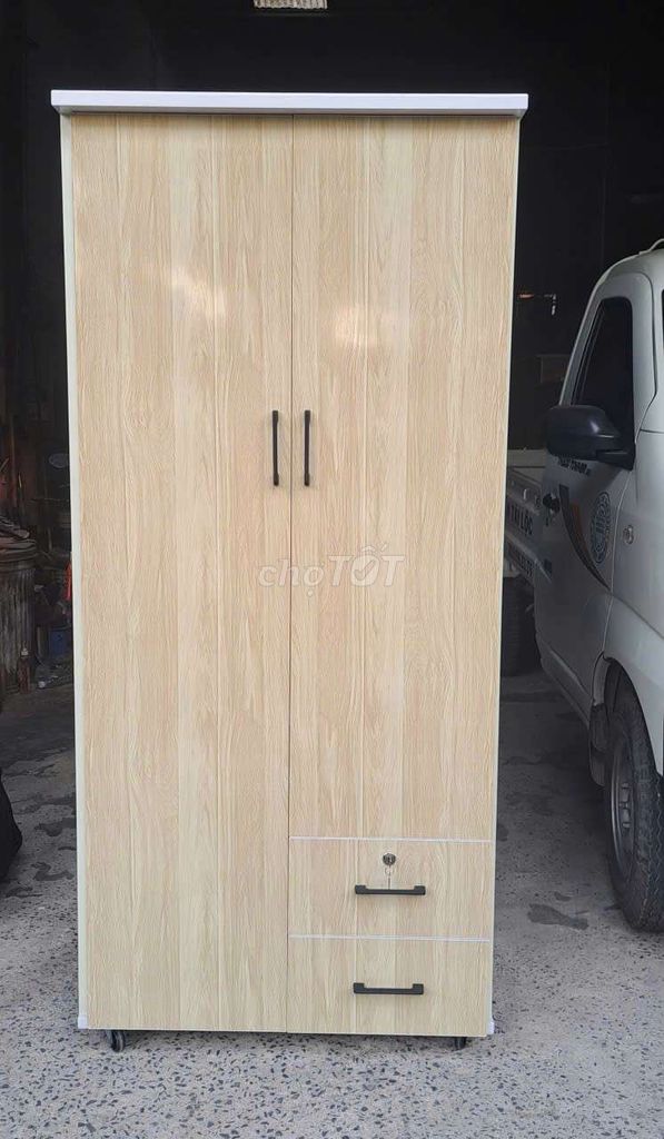 Tủ quần áo Nhựa Vàng vân gỗ 185x85x47cm. Mua bán Tủ, kệ gia đình tại Thành phố Biên Hòa Đồng Nai được đăng bởi Yen Binh hình 1