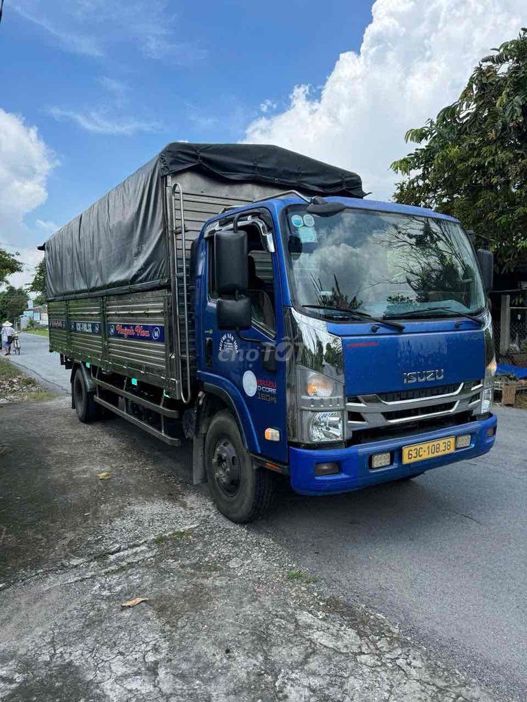 CẦN BÁN ISUZU 5TẤN SX 2017 THÙNG DÀI 6M FULL INOX