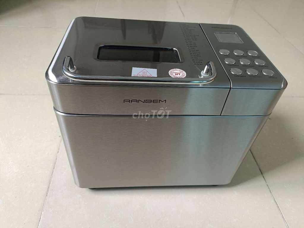 Máy làm bánh mì Ranbem 135G Bạc Đã sử dụng. Mua bán Bếp, lò, đồ điện nhà bếp tại Quận Hoàng Mai Hà Nội được đăng bởi Hien hình 1