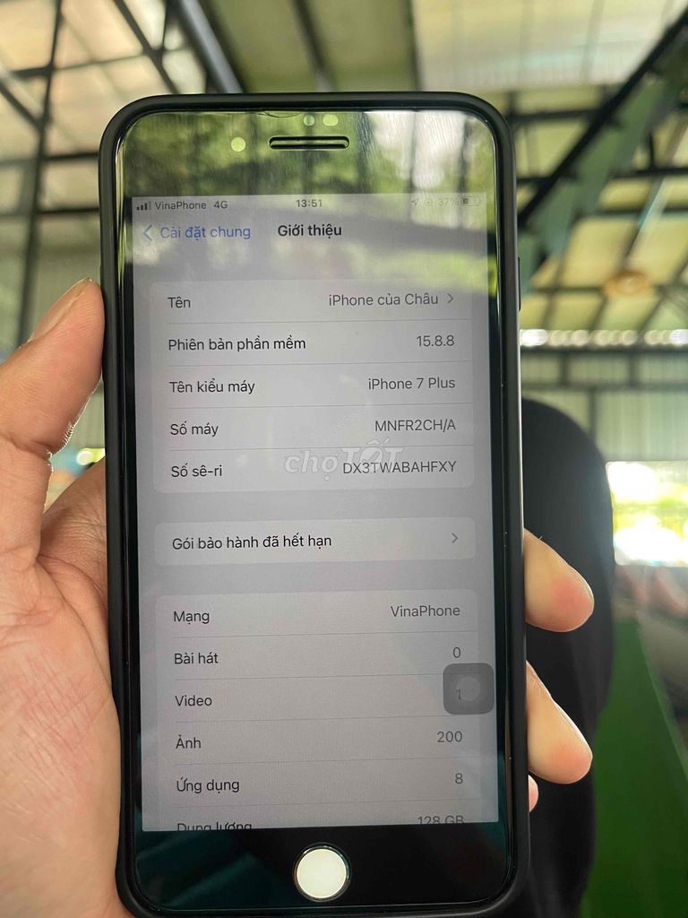 Apple iPhone 7 Plus 128GB Đen. Mua bán Điện thoại tại Quận Cái Răng Cần Thơ được đăng bởi Châu hình 1