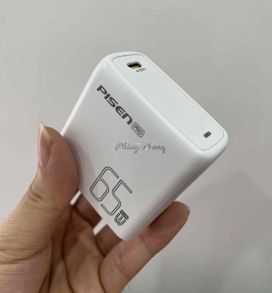 [Củ Sạc] Pisen Pro 65W 1C. Mua bán Phụ kiện (Màn hình, Chuột...) tại Quận Ngô Quyền Hải Phòng được đăng bởi Phùng Phong hình 1
