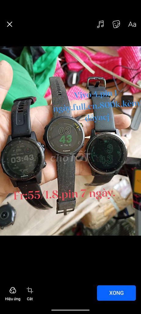 Garmin. Mua bán Thiết bị đeo thông minh tại Quận Bình Tân Tp Hồ Chí Minh được đăng bởi đức kien hình 1