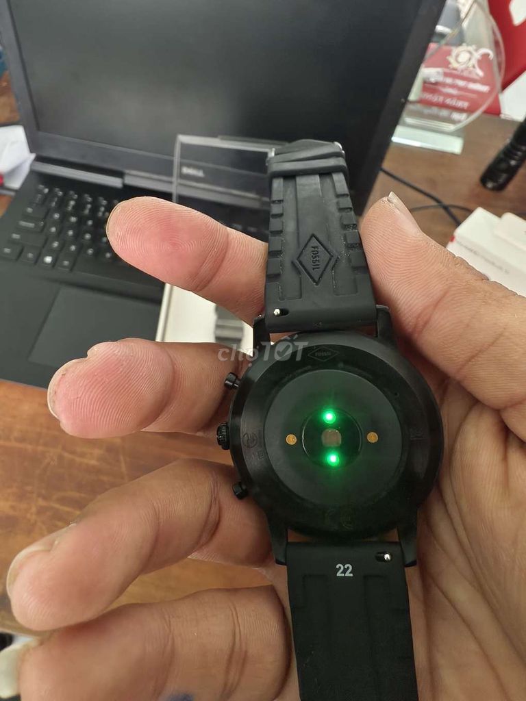 Fossil Hybrid HR Đen. Mua bán Thiết bị đeo thông minh tại Huyện Tuy Phước Bình Định được đăng bởi Tien Khai hình 1