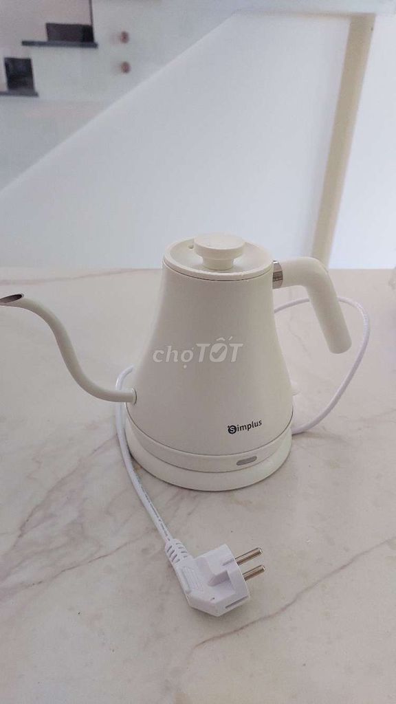 Ấm siêu tốc Simplus Trắng. Mua bán Bếp, lò, đồ điện nhà bếp tại Quận Liên Chiểu Đà Nẵng được đăng bởi Quế hình 1