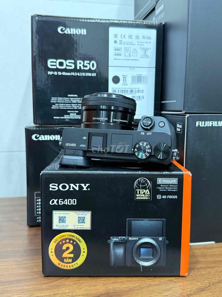 Máy ảnh Sony a6400 fullbox bảo hành dài. Mua bán Máy ảnh, Máy quay tại Quận Hoàng Mai Hà Nội được đăng bởi Hraw camera hình 1