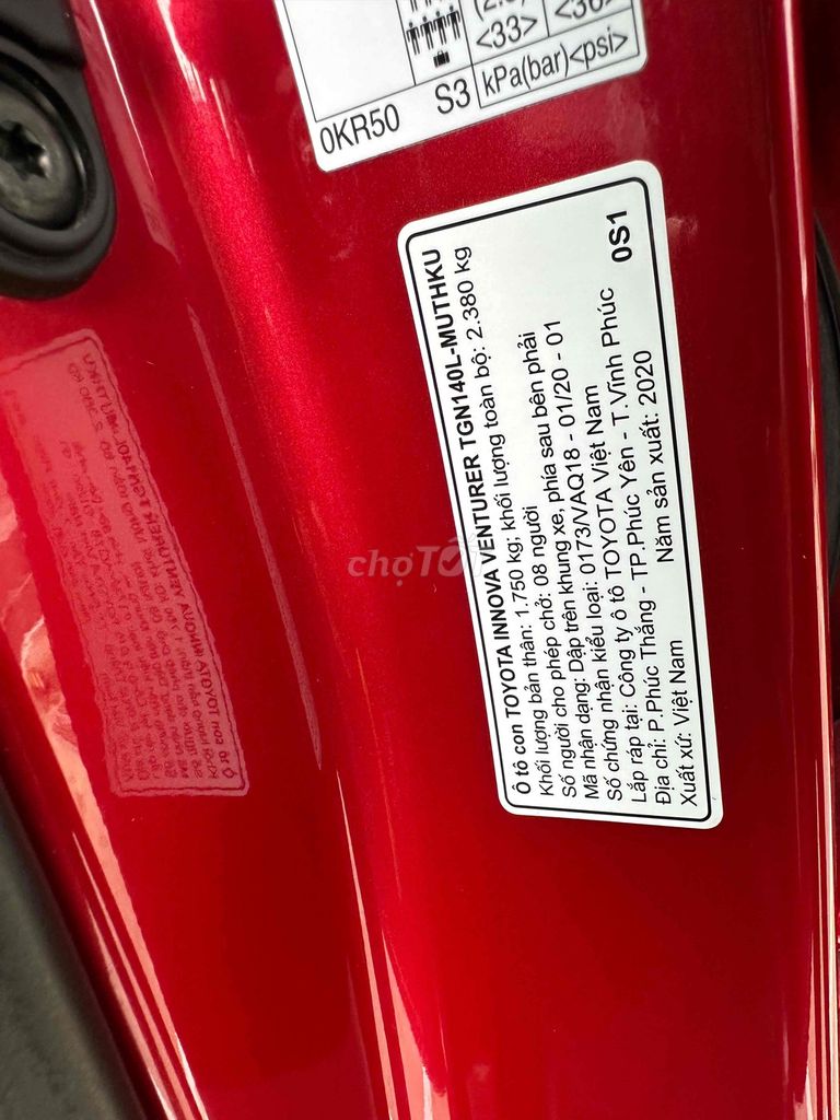 Toyota Innova 2020 Venturer - 35000 km 7c tự động. Mua bán Ô tô tại Quận Bình Thạnh Tp Hồ Chí Minh được đăng bởi phuongneo hình 6