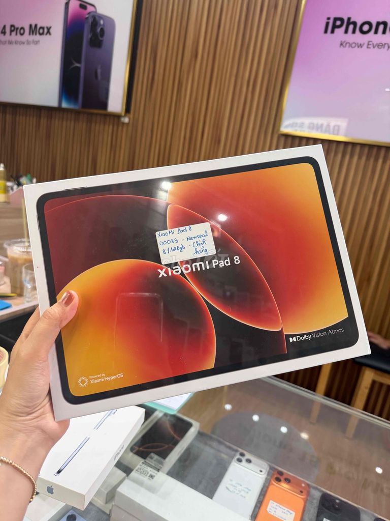 Xiaomi Pad 8 8GB/128GB Mới Nguyên Seal. Mua bán Máy tính bảng tại Quận 10 Tp Hồ Chí Minh được đăng bởi Đăng Sơn Store hình 1