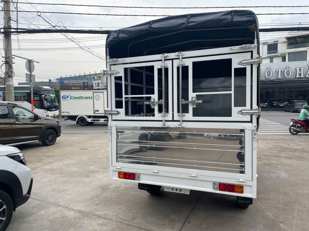 Suzuki Carry Pro Thùng mui bạt 3 bửng 80 triệu. Mua bán Xe tải, xe ben tại Thành phố Thủ Dầu Một Bình Dương được đăng bởi công ty ô tô Sài Gòn đại lý ô tô Su zu ki chính hãng hình 2