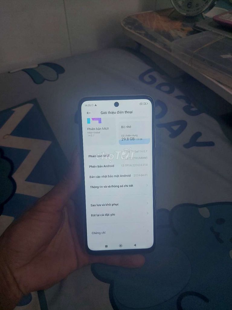 Xiaomi Redmi 10 128GB Trắng. Mua bán Điện thoại tại Thành phố Thủ Đức Tp Hồ Chí Minh được đăng bởi trankieu hình 1