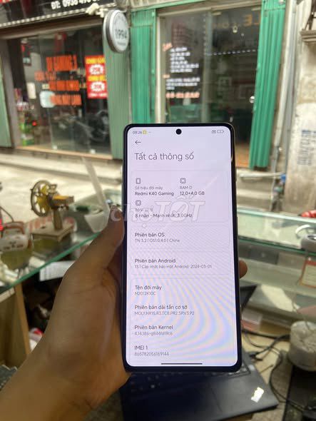 Xiaomi Redmi K40 Gaming 12GB/128GB Đen. Mua bán Điện thoại tại Quận 1 Tp Hồ Chí Minh được đăng bởi Hội Đồ Điện Tử hình 1