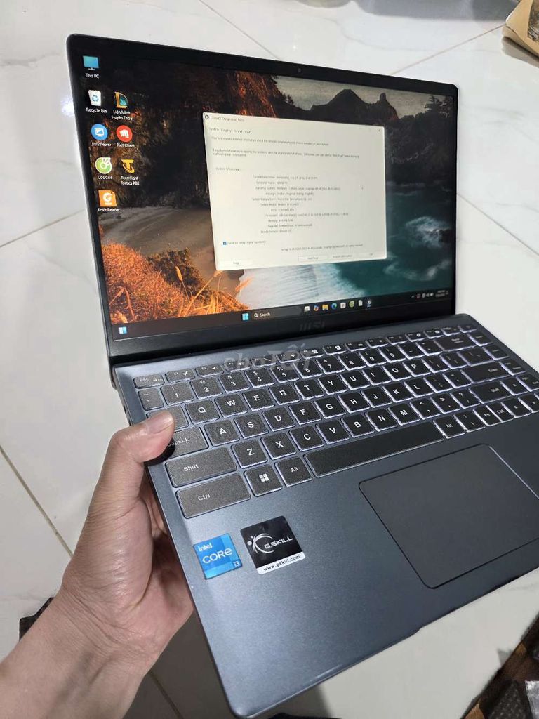 MSI Gaming GF63 Thin i3-1115G4 14 inch 8GB/256GB. Mua bán Laptop tại Thành phố Đà Lạt Lâm Đồng được đăng bởi phong hình 1