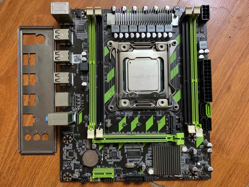 Bo mạch chủ X79G Xeon E5 2680V2 16x2GB DDR3. Mua bán Linh kiện (RAM, Card...) tại Quận 3 Tp Hồ Chí Minh được đăng bởi Đông Phương PC  hình 1