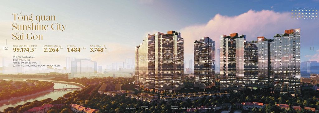 BÁN CĂN HỘ CAO CẤP TẠI SUNSHINE SKY CITY – QUẬN 7, TP.HCM