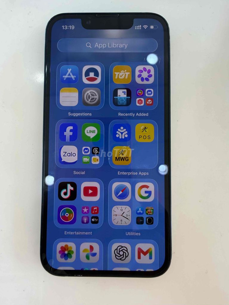 Apple iPhone 13 mini 128GB Đen pin mới thay. Mua bán Điện thoại tại Thành phố Ngã Bảy Hậu Giang được đăng bởi Trần Văn Tấn hình 1